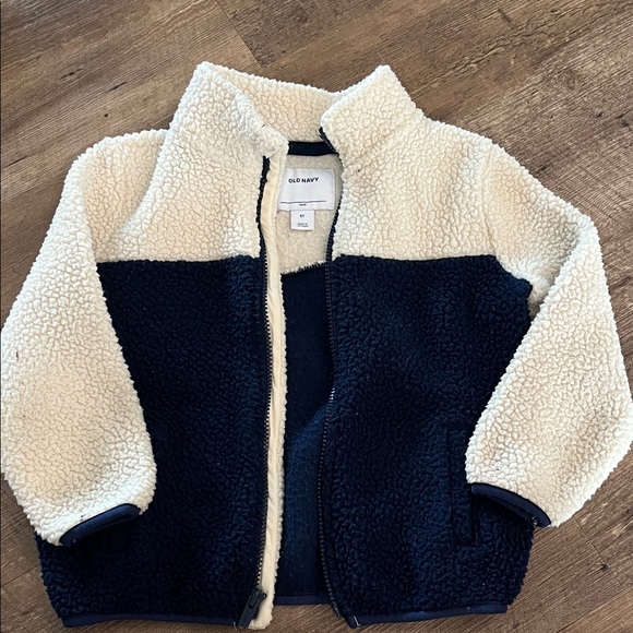 Old Navy Two-Tone Fleece Jacket - Picture 1 of 2